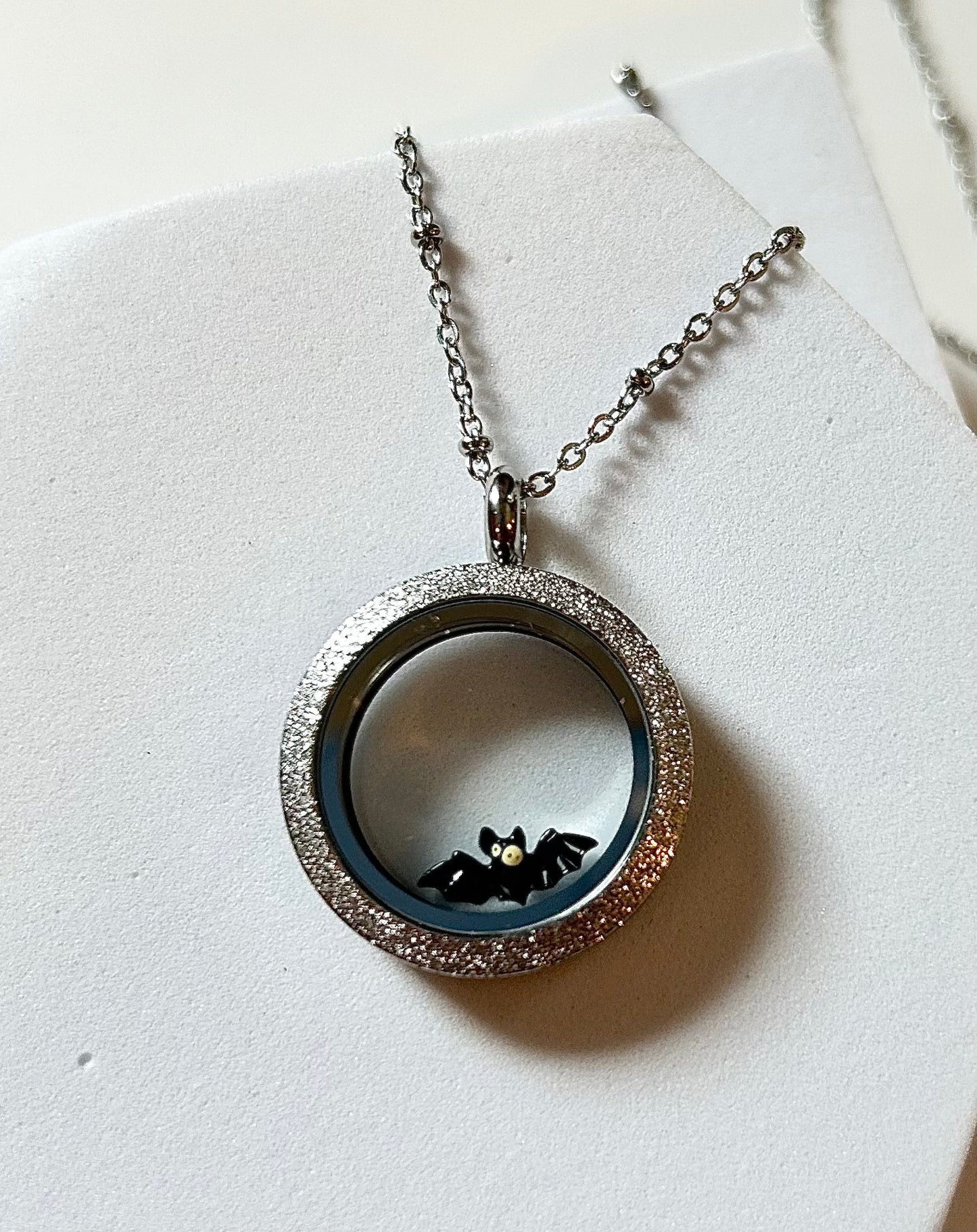 Memory Locket Charm - Bat