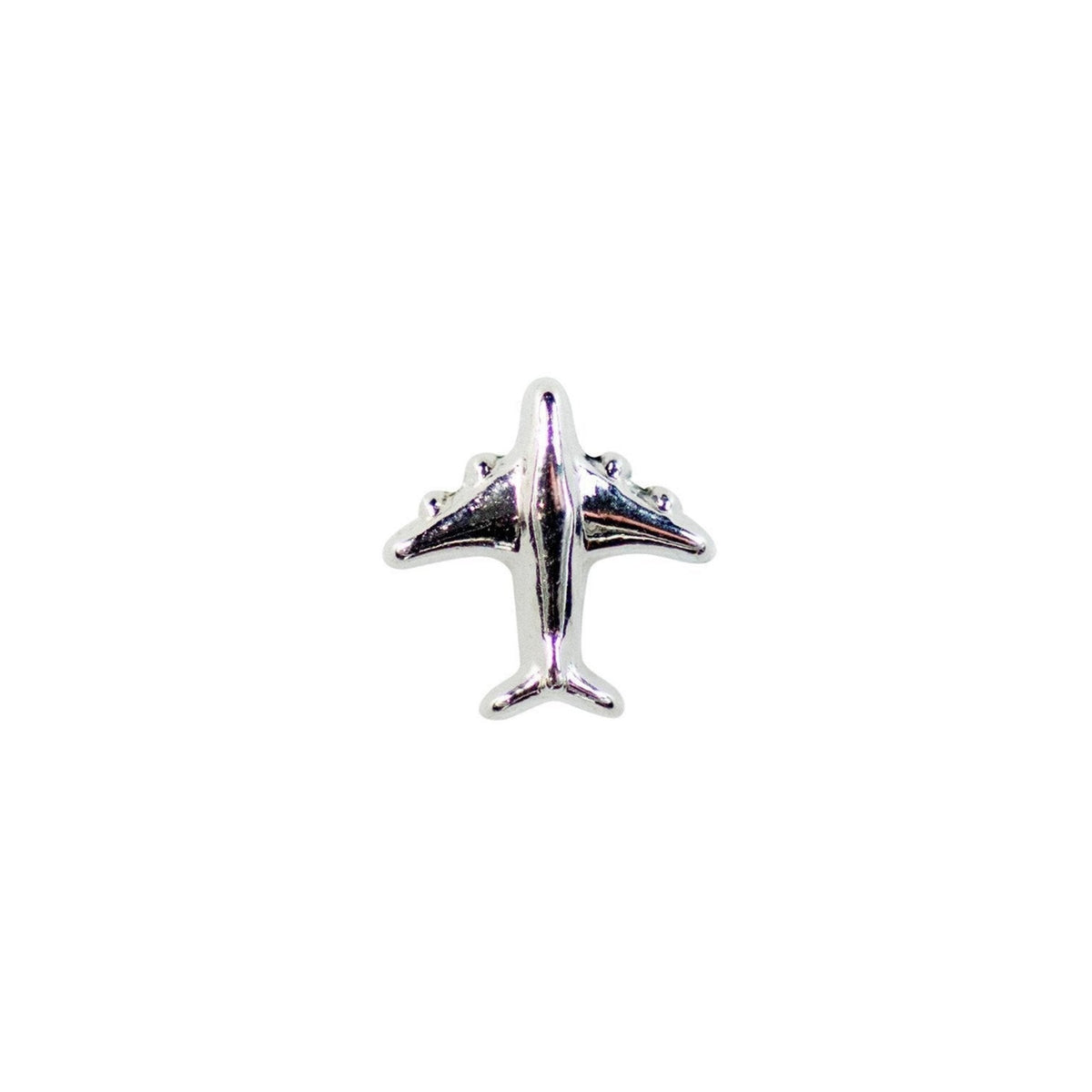 Memory Locket Charm - Aeroplane - The Little Jewellery Company