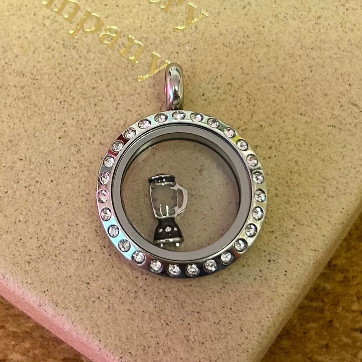 Memory Locket Charm - Juicer/Blender - The Little Jewellery Company