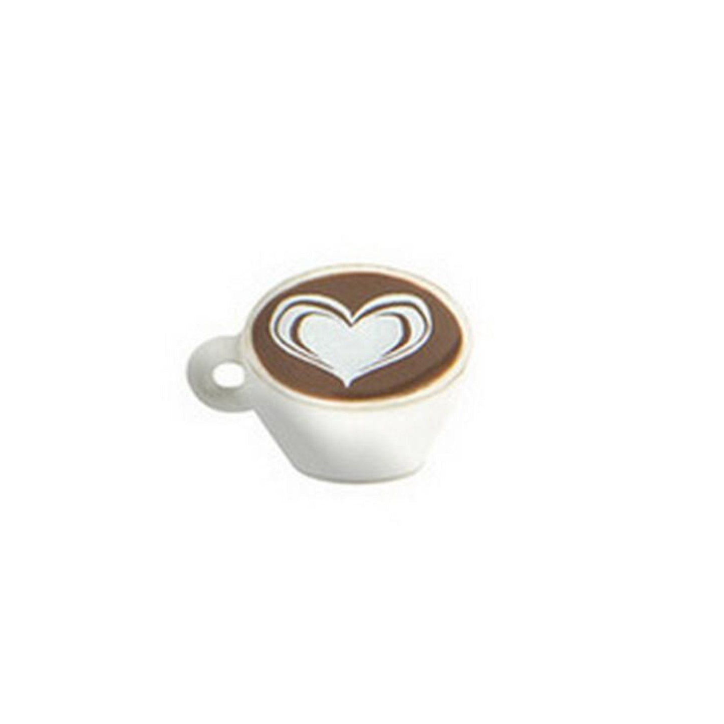 Memory Locket Charm - Latte/coffee - The Little Jewellery Company