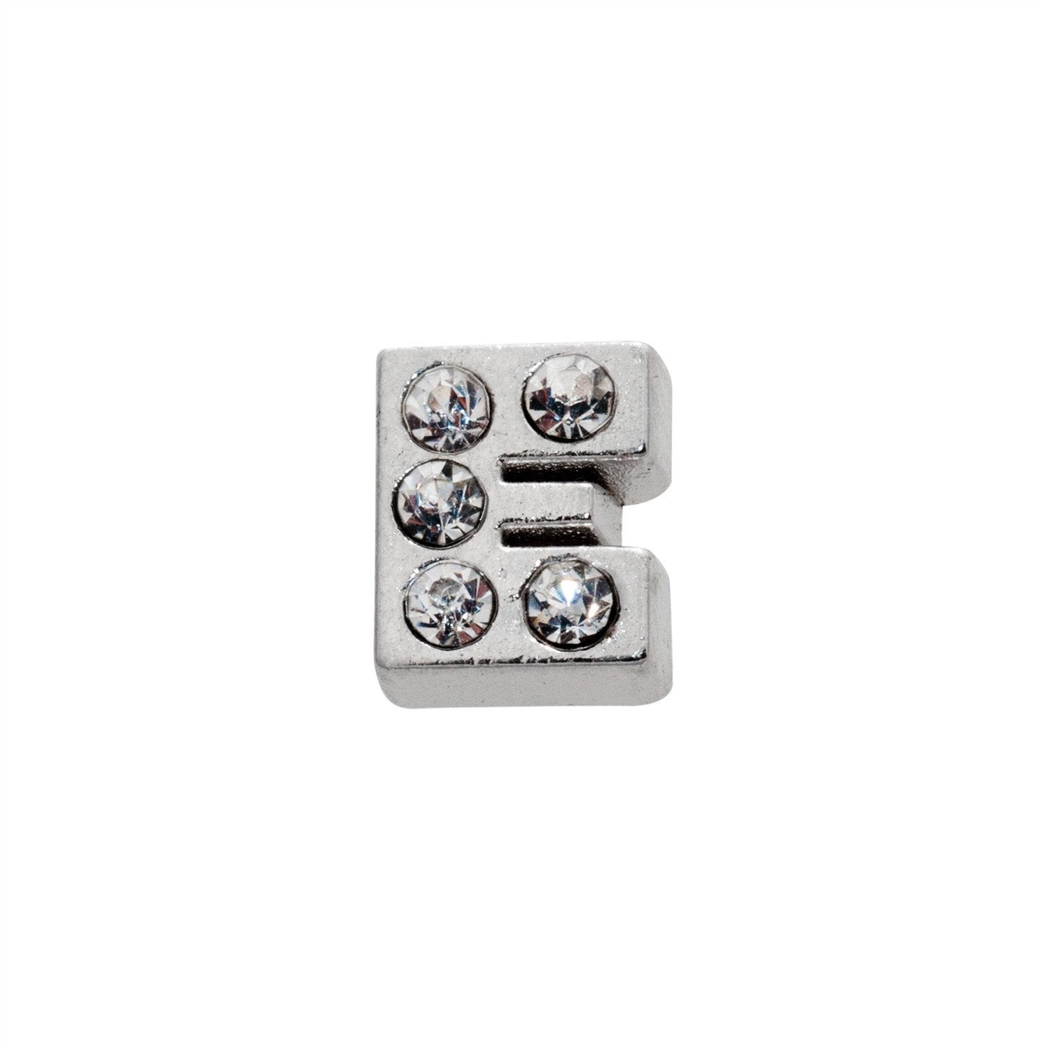 Memory Locket Charm - letter E - Your Locket