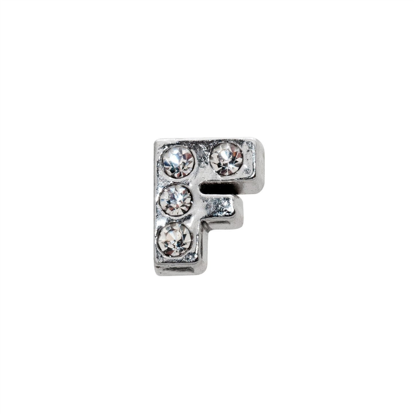 Memory Locket Charm - letter F - Your Locket