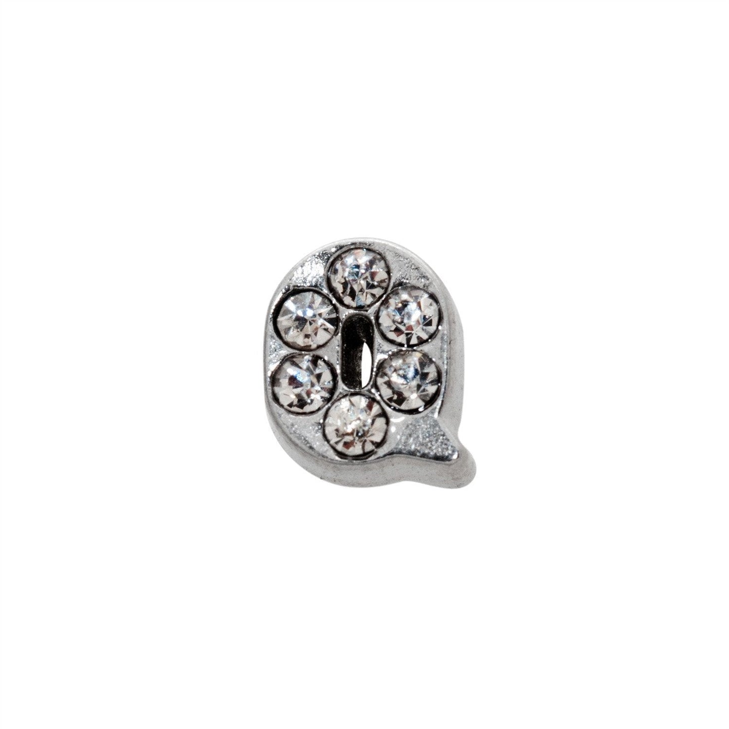Memory Locket Charm - letter Q - Your Locket