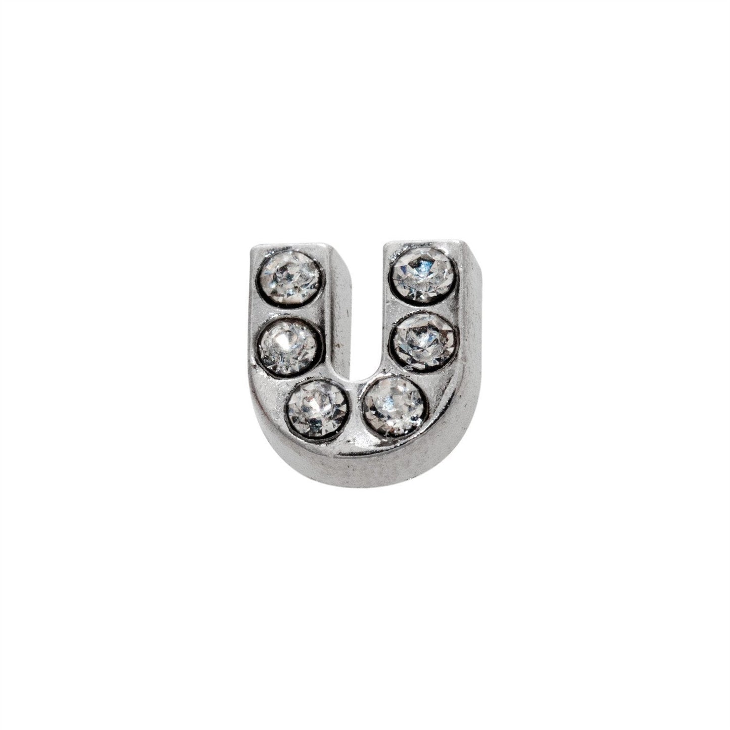 Memory Locket Charm - letter U - Your Locket