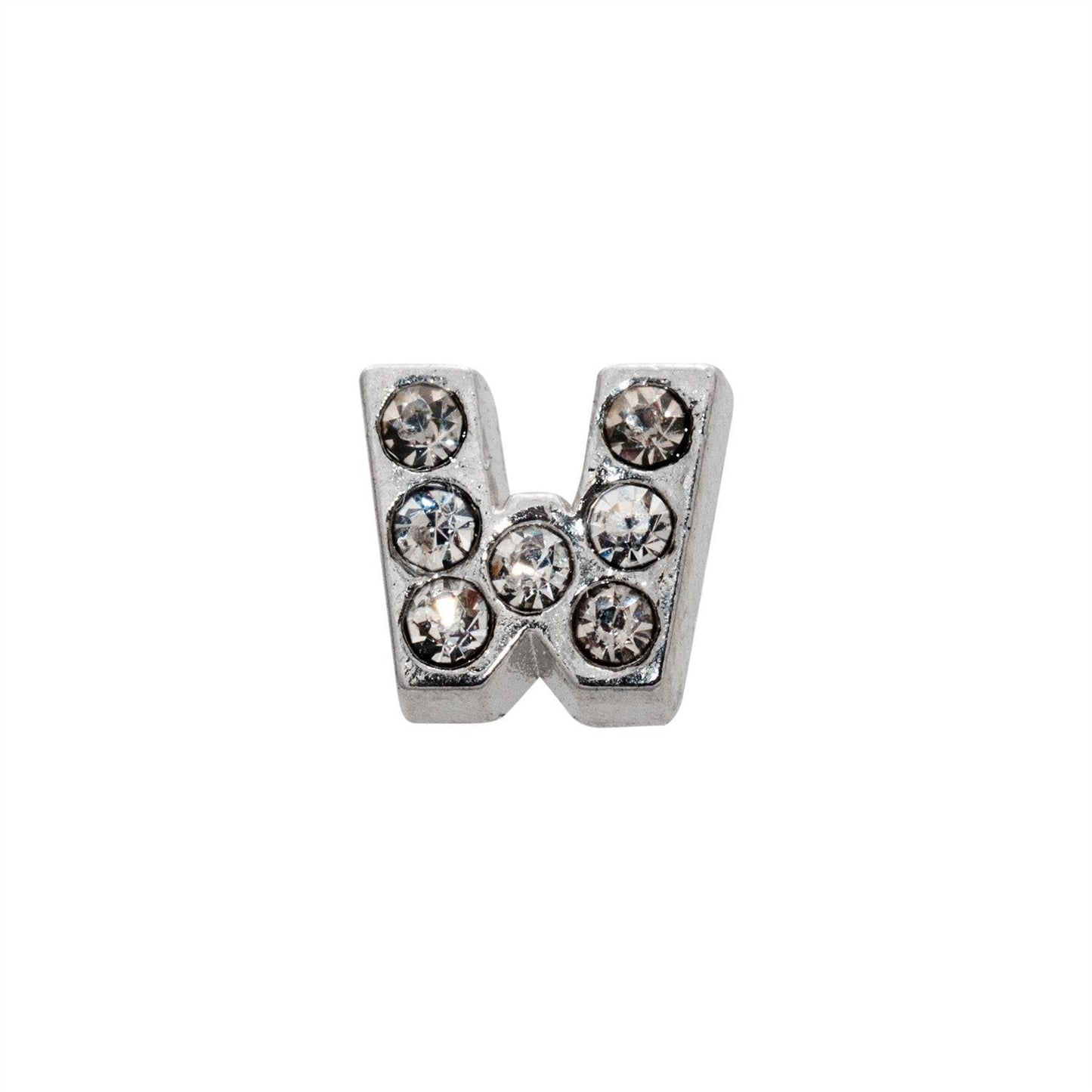 Memory Locket Charm - letter W - Your Locket