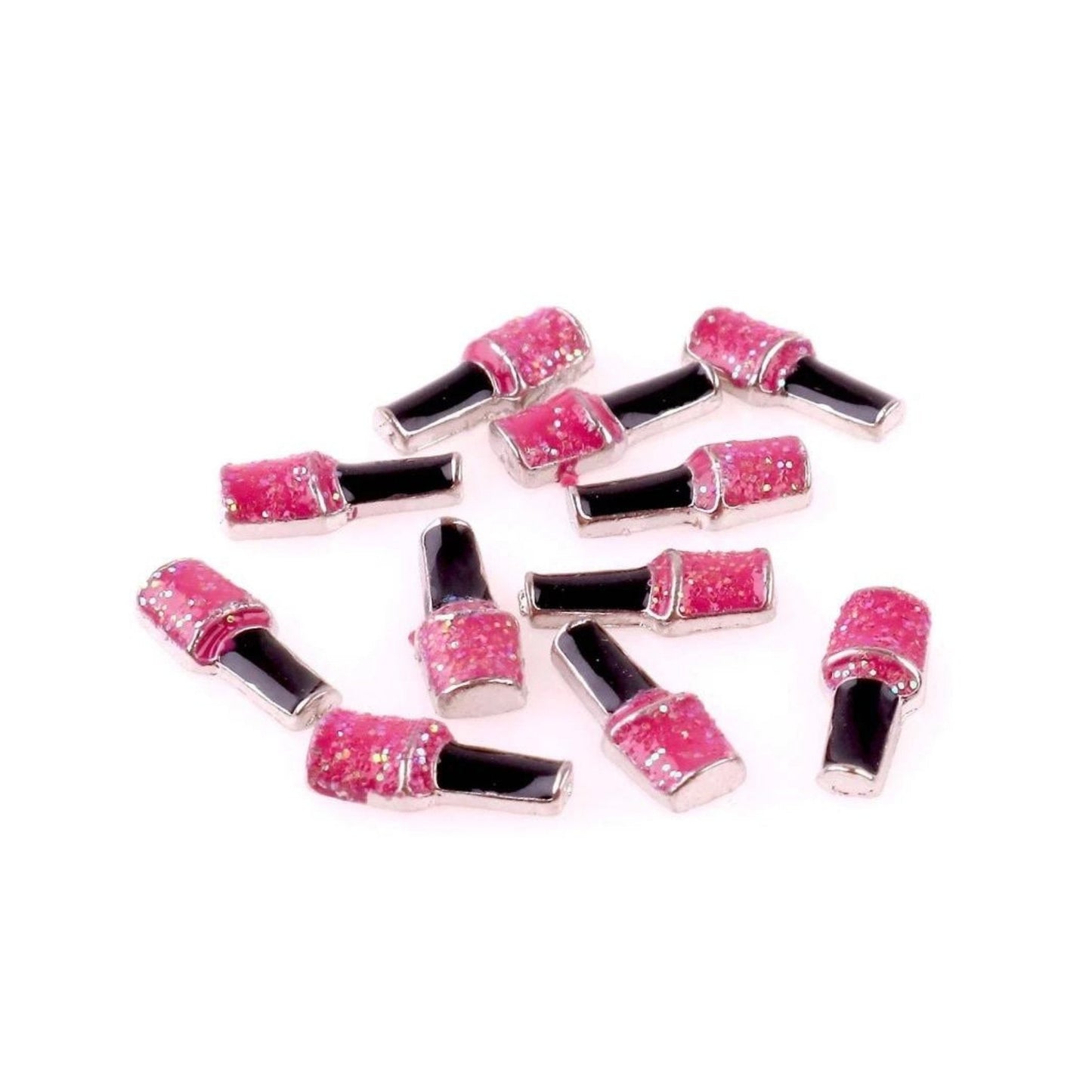 Memory Locket Charm - Nail polish (glitter) - The Little Jewellery Company