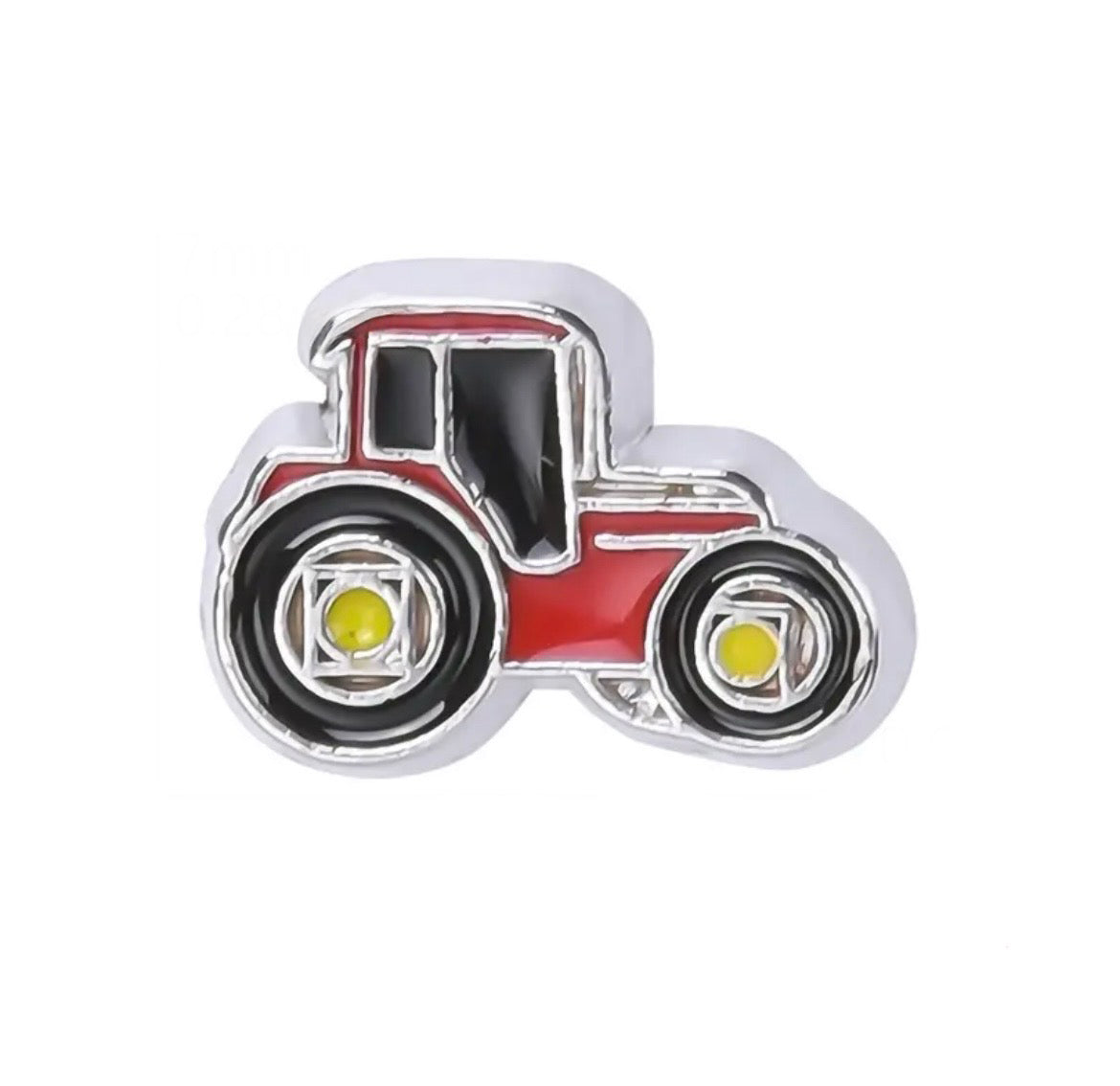 Memory Locket Charm - Tractor