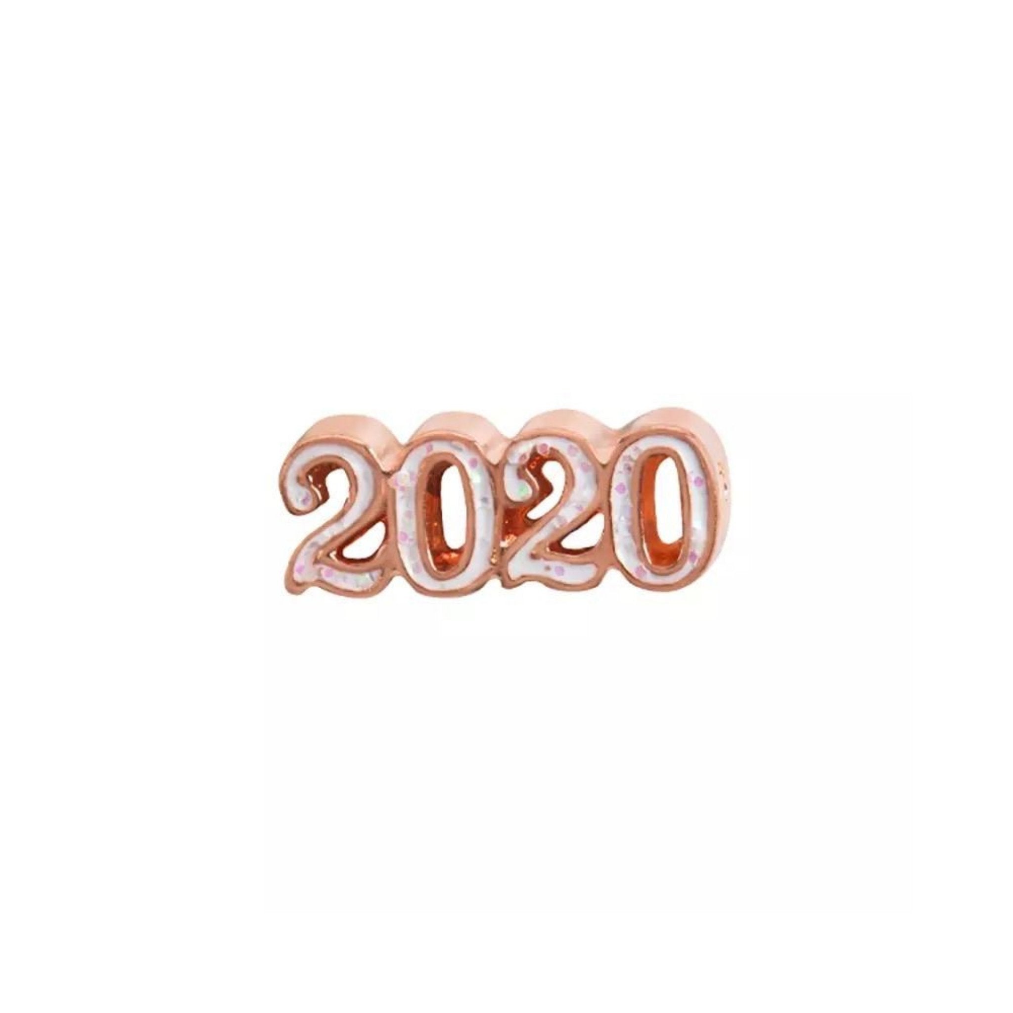 Memory Locket Charm - 2020 (Rose Gold) – Charm Lockets