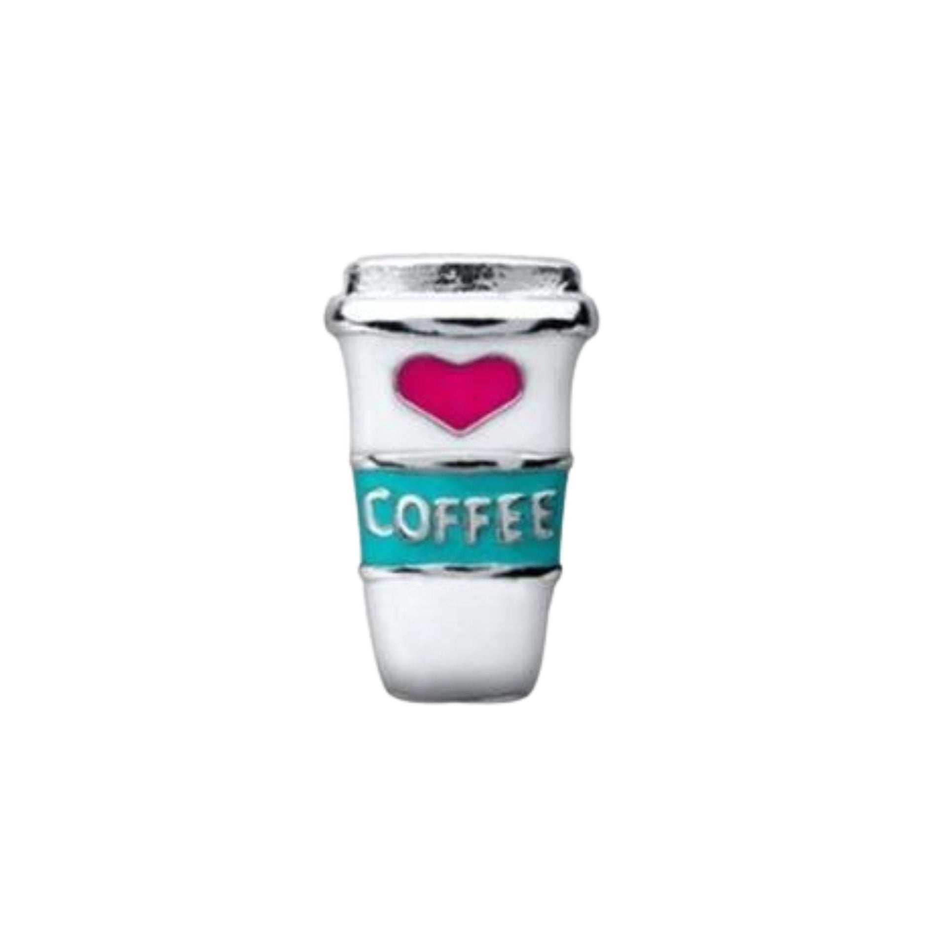 Memory Locket Charm Coffee lover – Charm Lockets - Main Image