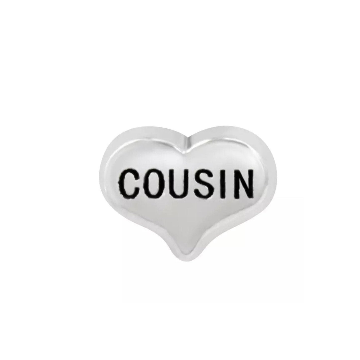 Memory Locket Charm - Cousin - The Little Jewellery Company