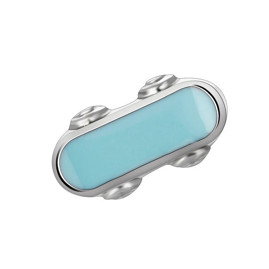 Memory Locket Charm - Skateboard - The Little Jewellery Company