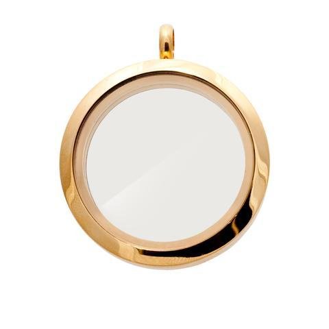 Memory Locket Gold - Medium - Your Locket