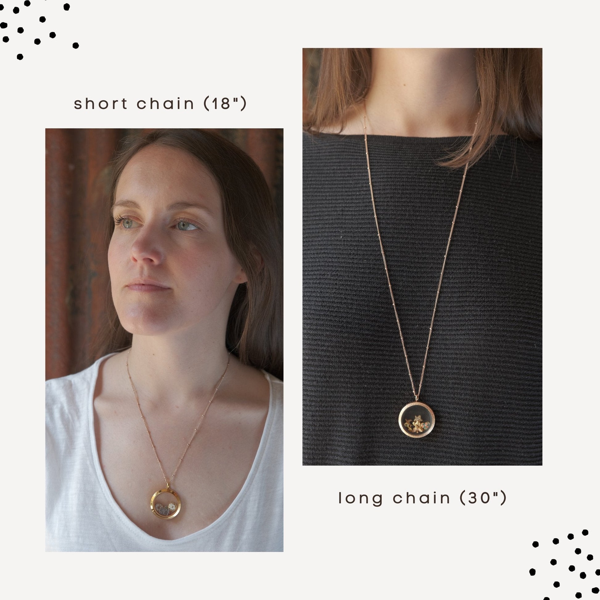 Photo Locket Necklace with Rhinestone Round Pendant and Floating Charms for Women from Painting Supplies - price 25.63 Photo Locket Necklace with Rhinestone Round Pendant and Floating Charms for Women from Painting Supplies - price 25.63